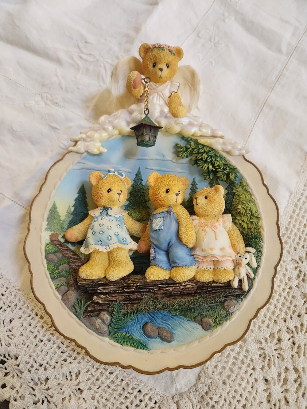 Cherished Teddies Wall Plate - Always There When I Need You